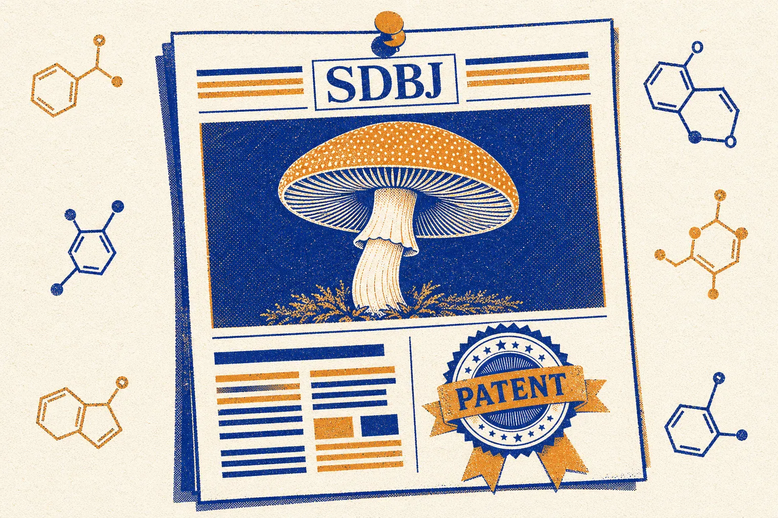 San Diego Business Journal on the tryptamine patent